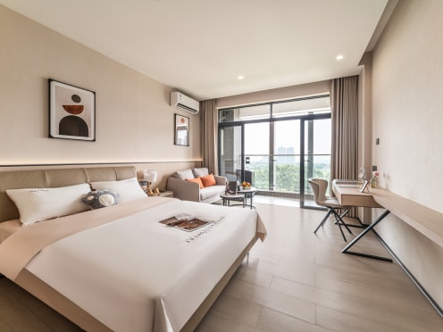 独栋·铂顿元世纪 翠亨新区店 年底特惠 免押金 短租15天  配置齐全 拎包入住 开间