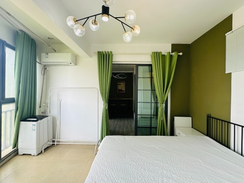 独栋·拾居公寓 红谷凯旋店 单间一室一厅一厨一卫 1室1厅