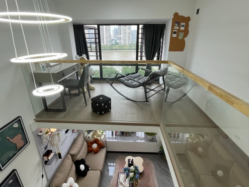 独栋·欧式奢寓 南海店 佛山南海网红直播基地现代风拎包入住 1室1厅