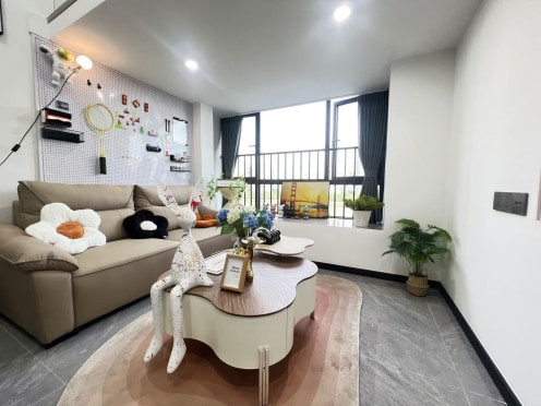 独栋·欧式奢寓 南海店 金沙洲小区复式一房直播首选 1室1厅