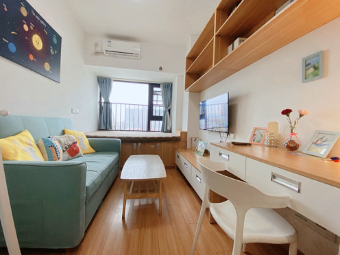 独栋·优梦翼 万科誉店 3个月起租 押一付一 无中介费 无杂费 价格透明 随时免费看房 1室1厅