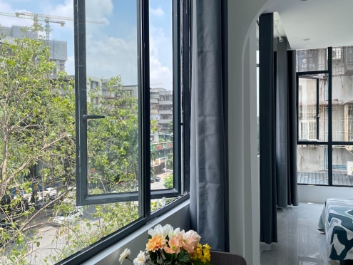 独栋·窝儿公寓 花都北站店 优居AB间 宠物友好 光纤入户 可做饭 超大阳台 1室1厅