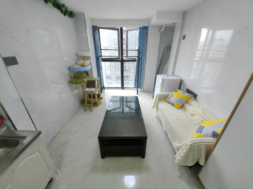 独栋·广发屋托邦重庆 弹子石商圈天誉时代汇店 弹子石 天誉时代汇公寓拎包入住 1室1厅