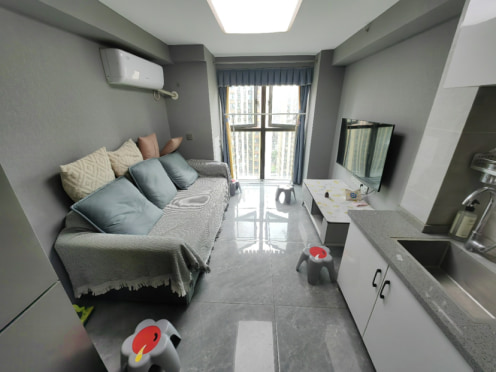 独栋·广发屋托邦重庆 弹子石商圈天誉时代汇店 观音桥 弹子石环线轻轨，直达冉家坝观音桥 1室1厅