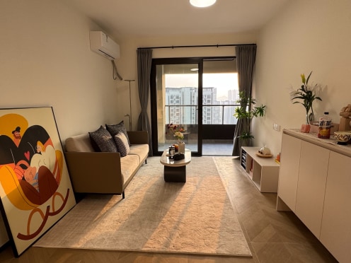 独栋·保利和寓 万博店 B2_大一房一厅丨可燃气做饭 南向阳台 安静宽敞 1室1厅