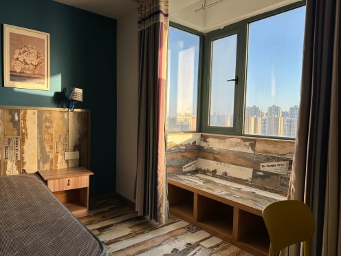 独栋·Ai+公寓 Ai+国际青年社区 a1705朝南带飘窗 无中介费有管家的青年公寓 开间