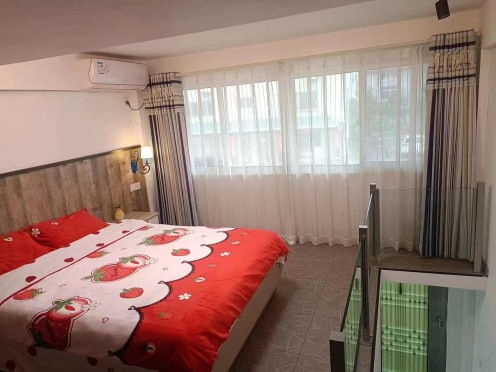 独栋·Ai+公寓 青年公寓 朝南loft复式有管家无中介费 1室1厅