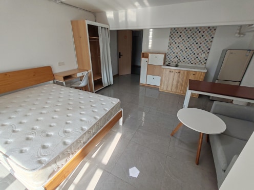 独栋·长洲青年社区 软件园店（岭兜地铁站） 【大户型】豪华一居室，大阳台 1室1厅