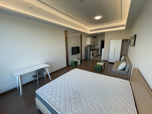 独栋·华寓 横琴华发广场店 【临近口岸】华发国企公寓直租，楼下就是商都，生活便利 1室1厅