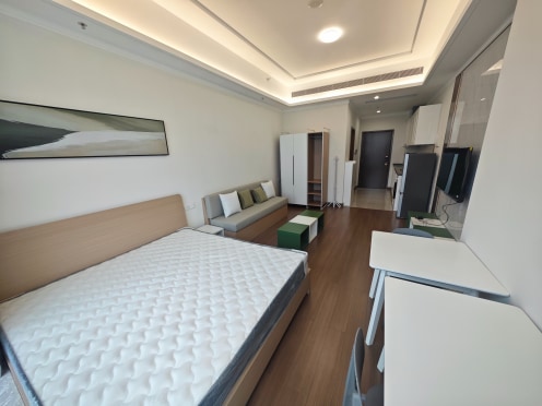 独栋·华寓 横琴华发广场店 【国企直租0中介】新年享9折，家电齐全，拎包入住 1室1厅