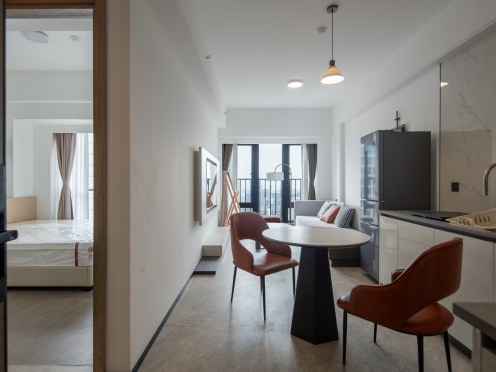 独栋·华府服务公寓 华府公寓琴澳店 华发直租 楼下十字门商都 全新精装一房一厅 1室1厅