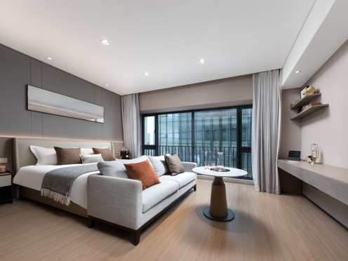 独栋·中盈菁英公寓 南山科技园店 豪华装修、品牌家电、拎包入住、快递外卖可送上楼、高层公寓、赠健身房月卡 开间