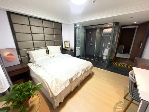 独栋·栖寓·郑州 未来路店 低价出租优惠放送 包宽带物业 房租水电 实拍图 直租 1室1厅