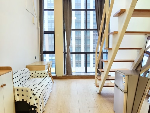 独栋·金地草莓社区 万达广场店 【4.5米挑高复式】威星智能 北部软件园旁 1室1厅