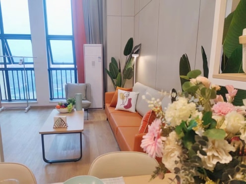 独栋·渝地辰寓 虎溪青年公寓 老友回归立减200！绝美LOFT落地窗-超大空间-押一付一-民用水电-无中介费-无额外费用 1室1厅