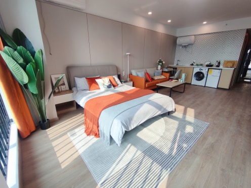 独栋·渝地辰寓 虎溪青年公寓 学生特惠-次月可减7天房费-无中介费服务费-拎包入住-押一付一-月付无压力-免费换房 1室1厅