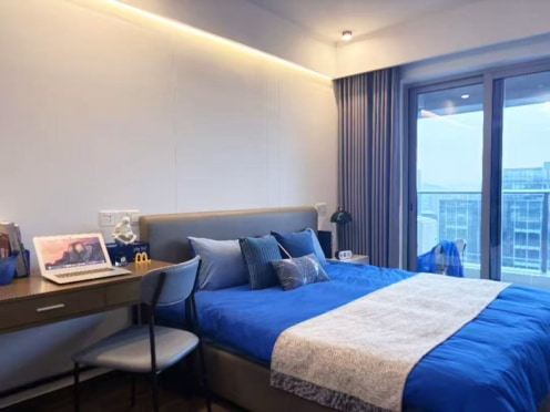 独栋·保利和寓 保利和寓（天汇店） 带健身房咖啡厅/春节免租/45平整租带阳台/民用水电/可短租/网易阿里大厂特惠 1室1厅