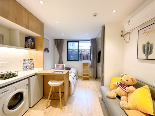 独栋·壹间公寓 大柏树 【特价房源 紧邻上海财大、复旦等杨浦高校区】露台房 民用水电 独立厨卫  押一付一 开间