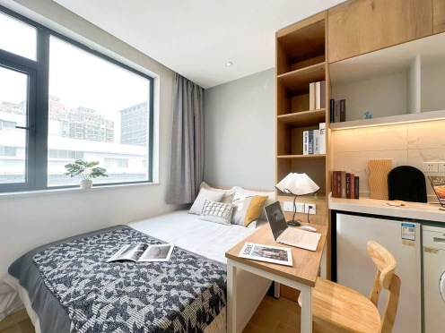 独栋·壹间公寓 大柏树 【限时特惠，公寓直租，民用水电，免费送网络】 开间