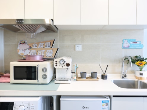 独栋·中海友里公寓 中海友里苏庄地铁站店 丰台科技园租房看这里！苏庄地铁精装公寓月付无中介 开间