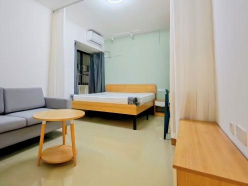 独栋·融寓 桃源店 【公寓直租1年起租】近科技园 近桃源地铁站 无管理费 送网络 50平超大单间 拎包入住 M/M1户型 开间