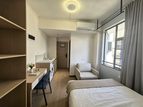 独栋·融寓 (松园西店)二期项目 【仅年租 朝南单间】温馨单间 独栋安静 明卫 押一付一 10户型 开间