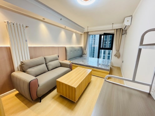 独栋·山西宽寓 恒大未来城店 可月付，可短租，独立厨卫，拎包入住家具家电齐全，临近龙城万达 1室1厅