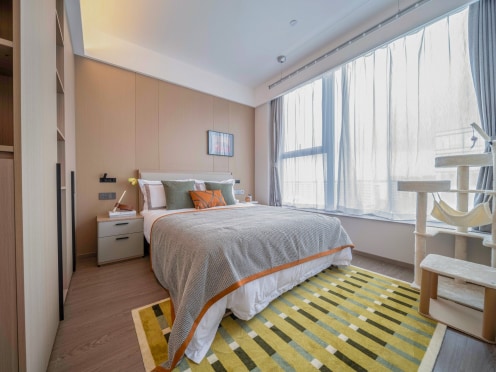 独栋·方隅公寓 郫都店 豪华套房 精装修宠物友好 独立花园  近华为、京东方 1室1厅