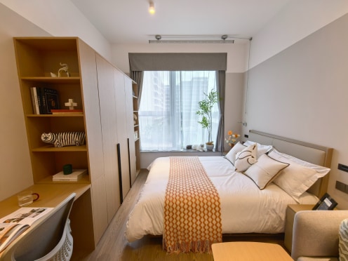 独栋·方隅公寓 高新西产业园店 龙湖时代天街/京东方/华为/富士康首选公寓 押一付一租期灵活 管家服务 落地窗采光视野佳 1室1厅