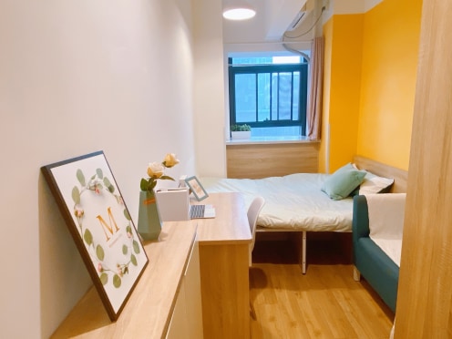 独栋·成都泊寓 锦华店 【1个月起租，长租限时优惠9折+1440元优惠券】无中介费整租独卫 高性价比户型可月付 地铁6号线C 开间