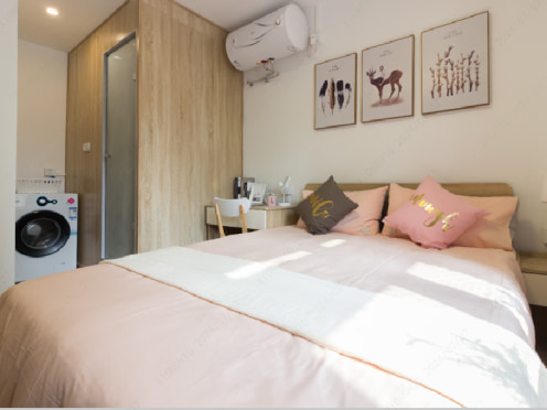 独栋·成都泊寓 猛追湾店 【限时优惠9折+最大2720元减免】春熙路 太古里 可月付 阳光单间C 开间