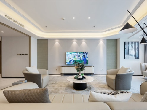 独栋·成都泊寓 交子荟国际公寓 【臻享三居S2】近银泰 SKP 带浴缸 每周一次保洁 无中介 3室1厅