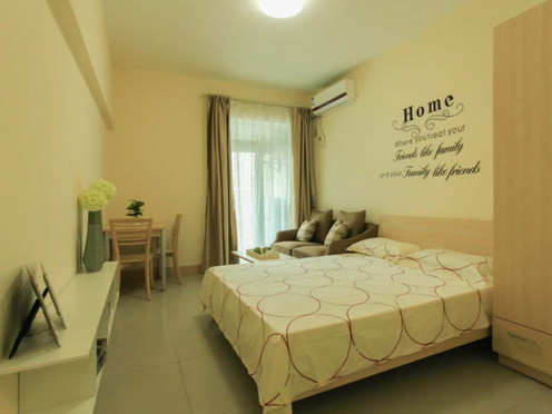 独栋·鑫茂鑫海公寓 c栋 白石龙地铁站，精装单房，短租1月起，年关短租不加价，押一0中介费 开间