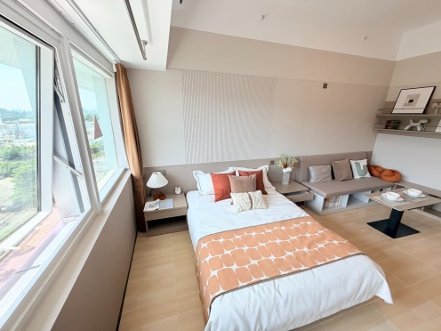 独栋·泊寓 萝岗·开投智行店 【预约看房减100元租金券】近雪松控股 逸居质感单间 独立卫浴 押一送900优惠券 开间