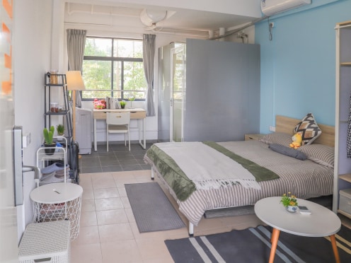 独栋·万科泊寓 南城步行街店 【同学互助领100元租房券】南城 步行街 近鸿福路口 单间 直租 免中介费 1室1厅