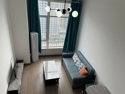 独栋·浩邻公寓 保利大都汇店 0中介 保利大都会精装修跃层  拎包入住 1室1厅