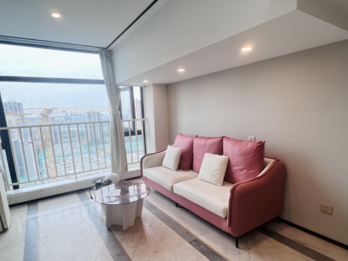 独栋·浩邻公寓 源滩国际社区店 loft 理工大学建设路龙湖滨江天街东郊记忆旁拎包入住 2室1厅