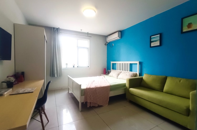 年租 燕郊永旺广场精装一居 家电齐全 无中介