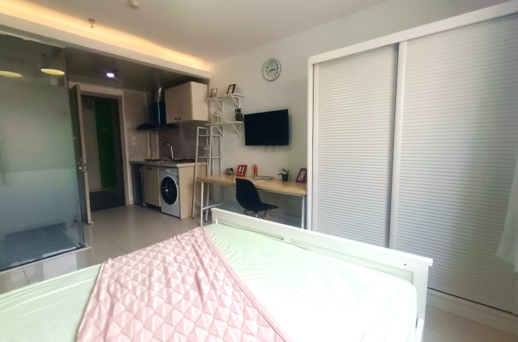 年租 燕郊永旺广场精装一居 家电齐全 无中介