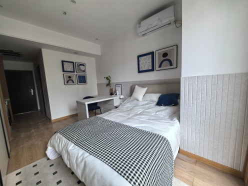 独栋·重庆佳寓 鱼胡路店 开业特惠 ！近巴南万达 近地铁站 民用水电 1室1厅