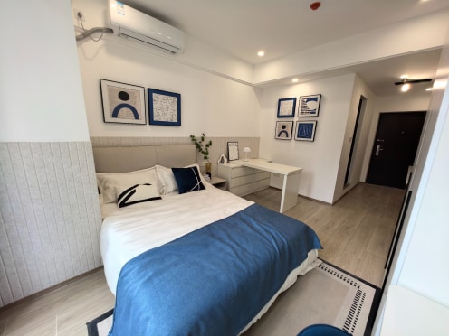 独栋·重庆佳寓 鱼胡路店 一起养猫，le，看海，情侣开业优惠 1室1厅