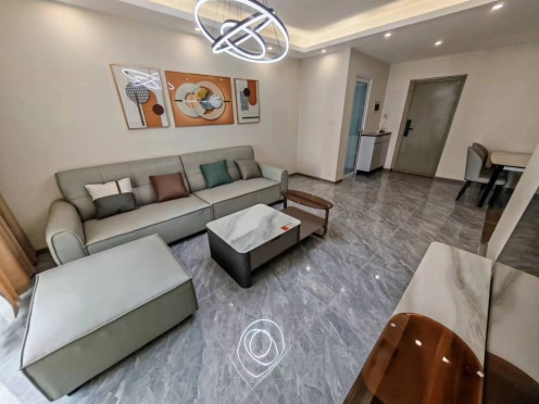 独栋·芮米公寓 清水路苑 无中介费 清水路苑套二 近青羊万达 家具家电齐全拎包入住 2室2厅