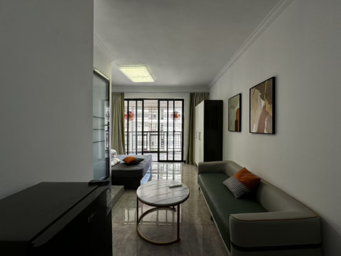 独栋·寓晟公寓 世茂璀璨一期 超大一室一卫精装拎包入住 开间