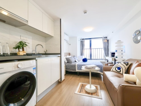 独栋·越秀星邻 南洲店 【江景网红小区】免佣 精装 滨江绿地公园旁 开间