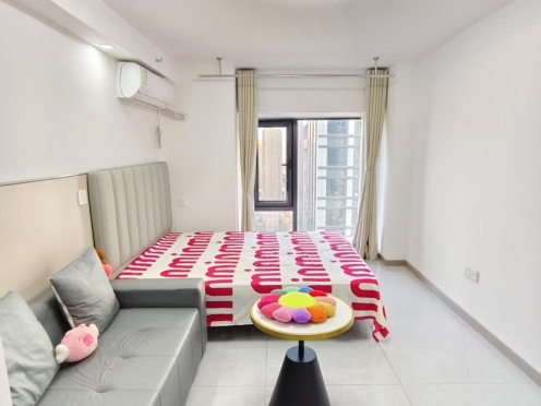 独栋·康佳公寓 咸阳中南菩悦中心 精装阳光房 1室1厅