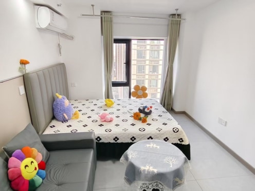 独栋·康佳公寓 咸阳中南菩悦中心 拎包入住大开间 1室1厅