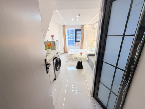 独栋·康佳公寓 咸阳中南菩悦中心 拎包入住温馨一室精装 1室1厅