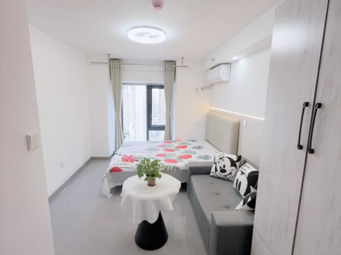 独栋·康佳公寓 咸阳中南菩悦中心 舒适大床房 1室1厅