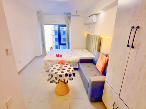 独栋·康佳公寓 咸阳中南菩悦中心 一室精装公寓 1室1厅