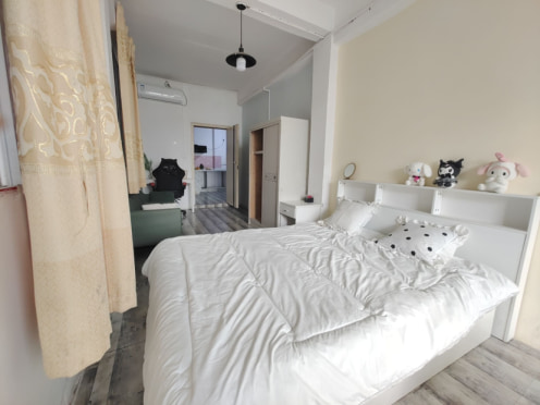 独栋·新利江公寓 陈东村店 清川桥地铁口 动物园 相思湖公园 拎包入住 押一付一 力 1室1厅